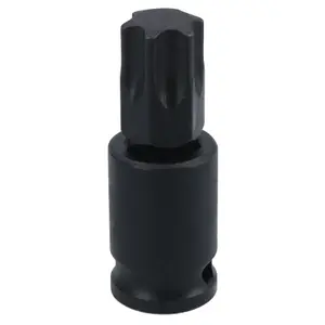 T60 Male Torx Star Impact Impacted Shallow Short Bit Socket 3/8in drive