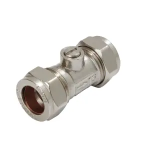 Flomasta Compression Isolating Valve 1752 (Dia)15mm