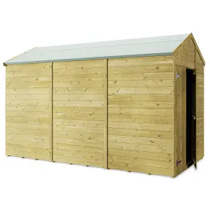 Store More Tongue and Groove Apex Shed - 12x6 Windowless