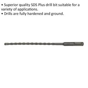 Premium 6 x 210mm SDS Plus Drill Bit - Hardened for Smooth Drilling Performance