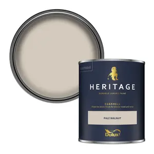 Dulux Trade Heritage Pale Walnut Eggshell Wall paint, 750ml