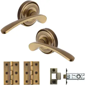 Sophia Door Handle Kit Antique