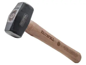 Faithfull 60411086 Club Hammer FSC Hickory 1.134kg (2.1/2lb) FAIHC212FSC