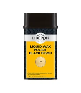 Liberon Liquid Wax Polish Black Bison - Clear - 500ml