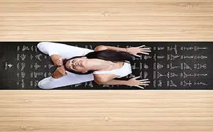 Super Soft Eco Non-Slip Yoga Mat - 173 X 61 X 1 cm