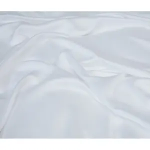 100% Bamboo Bedding Set White / Super King Duvet Cover + 3 Additional Pieces