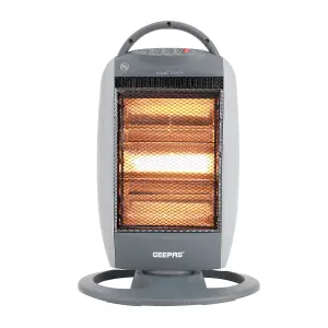 Geepas Electric Halogen Heater 3 Bar Settings