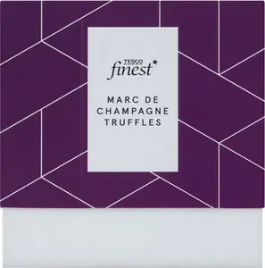 Tesco Finest Marc De Champagne Boxed Truffles 140G