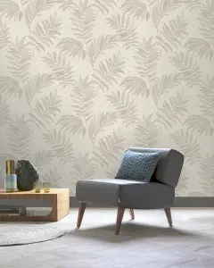 Sumatra Palm Leaf Natural Wallpaper