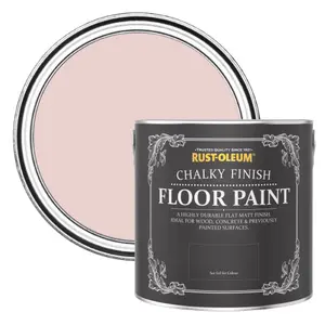 Rust-Oleum Pink Champagne Chalky Finish Floor Paint 2.5L