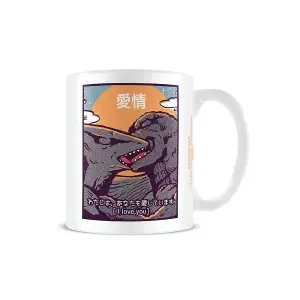 Ilustrata Kaiju Kiss Mug White (One Size)