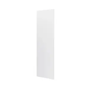 GoodHome Garcinia Gloss light grey slab End panel (H)2010mm (W)570mm