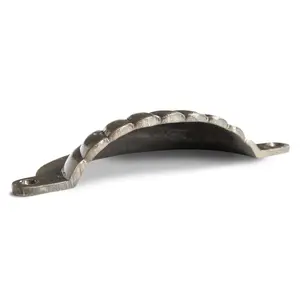 Hammer & Tongs - Fluted Cabinet Cup Handle - W130mm x H60mm