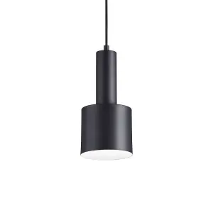 Luminosa Holly Indoor Ceiling Pendant Lamp 1 Light Black, E27