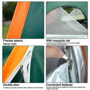 Totman Tent Green/Orange