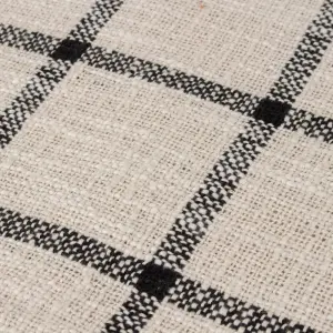 Yard Beni Check Fringed 100% Cotton Throw