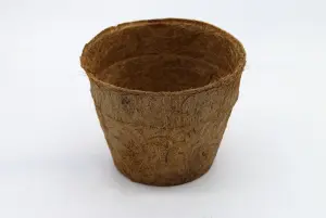 Coir Products 13cm Coir Pot for Indoor and Outdoor Use Pack of 10