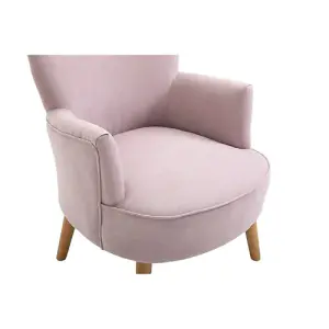 PS Global Pink Violet Kara Accent Chair