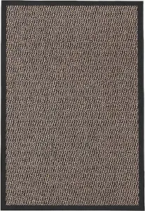 KAV Door Mat Dirt Trapper - Durable Indoor and Outdoor Non-Slip Rug - Super Absorbent- Home, Office(Brown / Black, 40cm x 60cm)