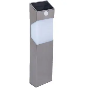 MURIEL - CGC Stainless Steel LED Solar Post Light