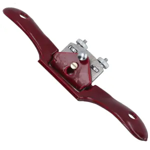 Round Spokeshave 250mm 2 handed flat Spoke Shave Wood Planer 52mm blade