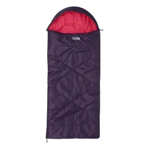 Mountain Warehouse Childrens/Kids Summit Mini Sleeping Bag Purple (One Size)