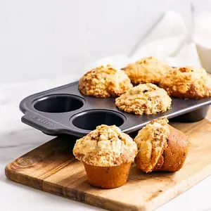 GreenPan Bistro Bakeware 6 Cup Muffin Pan