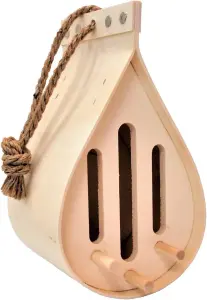 simpa Teardrop Nest & Wildlife Box Set: Bug Hotel, Butterfly House and Bird Box