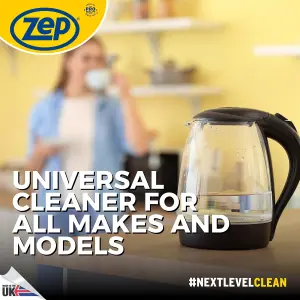 Zep Appliance Descaler 1000ml (20 Doses) - Kettle Descaler, descaler for coffee machines, limescale remover kettle, kettle cleaner