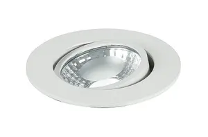 Luminosa ORIONE LED Recessed Adjustable Downlight White 380lm 4000K 8.7x5.7cm