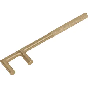 High-Quality 35 x 250mm Non-Sparking Valve Handle - Beryllium Copper Precision Cast Tool