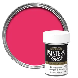 Rust-Oleum Painter's Touch Baby pink Gloss Multi-surface paint, 20ml