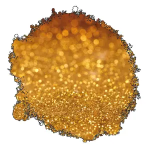 Rust-Oleum Glitter Gloss Gold glitter effect Multi-surface Spray paint, 400ml