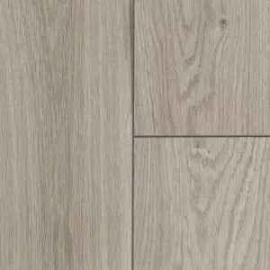 GoodHome Gladstone Grey Wood planks Grey wood effect Laminate Flooring, 1.996m²