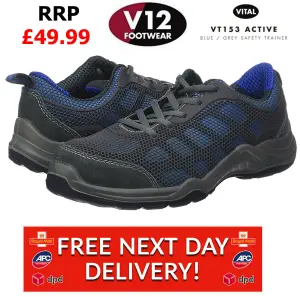 V12 Active VT153 Lightweight Breathable Safety Trainers