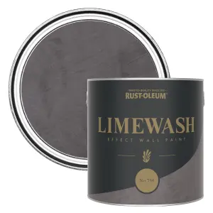 Rust-Oleum Grey Limewash Effect Wall Paint - No.734 2.5L