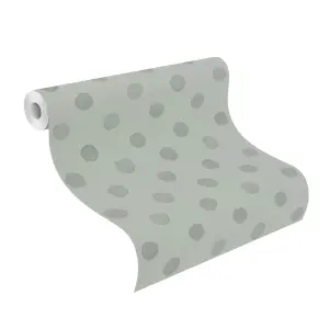 Rasch Bambino Soft Spot Grey Wallpaper