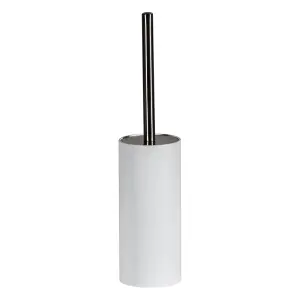 Showerdrape Alto White Toilet Brush & Holder