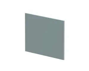 1700mm Edge/Power L Shape Square End Bath Panel - Matt Coastal Grey