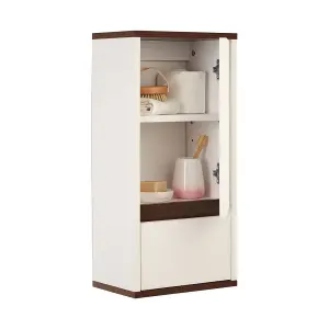 Maison by Premier Chelsea Single Door One Drawer Wall Cabinet