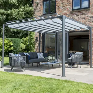 Norfolk Leisure Pandora Square Pergola, (H)2260mm (W)3000mm