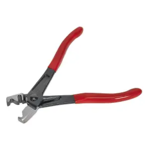 Sealey Heavy Duty Hose Clip Pliers - Clic Compatible PVC Dipped Handles VS1661