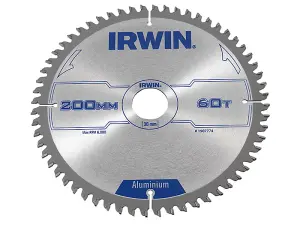 IRWIN Professional Aluminium Circular Saw Blade 200 x 30mm 60T TCG