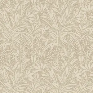 Laura Ashley Barley Neutral Leaf Smooth Wallpaper