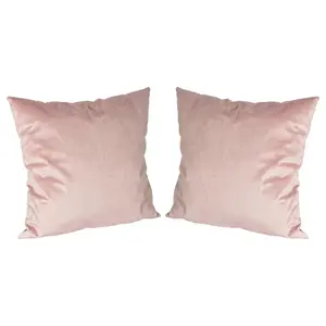 Square Velvet Cushions - 55cm x 55cm - Pack of 2