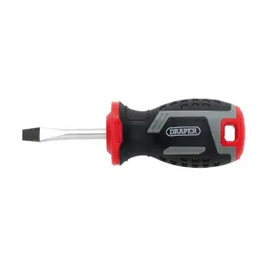 Draper Slotted Soft Grip Screwdriver, SL5.5 x 38mm 13383