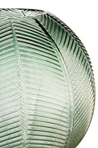 Interiors by Premier Complements Fern Green Large Glass Vase