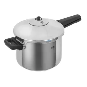 Kuhn Rikon Duromatic Inox Stainless Steel Pressure Cooker for All Hobs, Long Handle 2.5L / 20cm