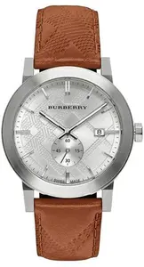 Burberry Men's Watch The City Silver Brown BU9904