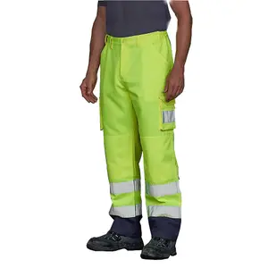 PRO RTX High Visibility Mens Cargo Trousers